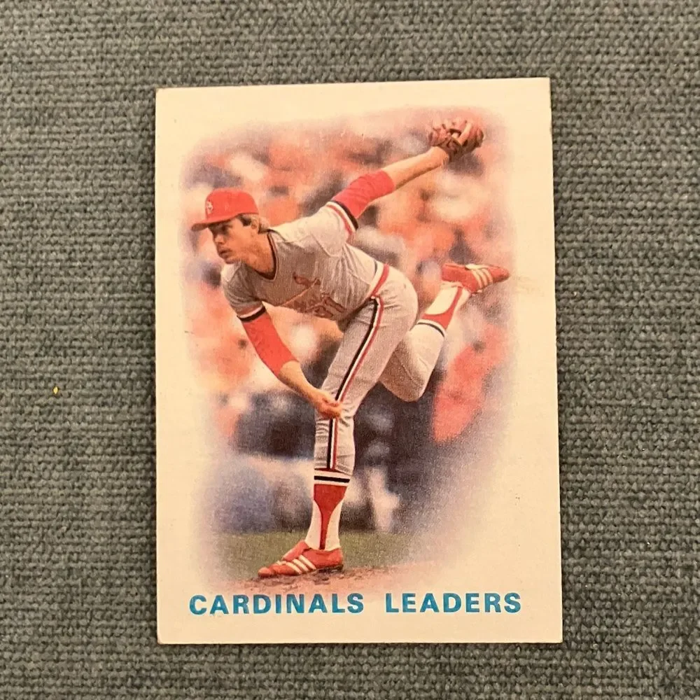 1986 Topps St. Louis Cardinals Baseball Card Trading Card